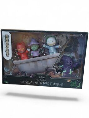 Little People Nightmare Before Christmas Lock, Shock, Barrel, & Oogie Boogie